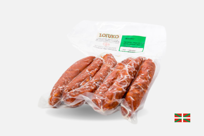 CHORIZO CASERO CON PIMIENTO CHORICERO 600 GRS.APROX image