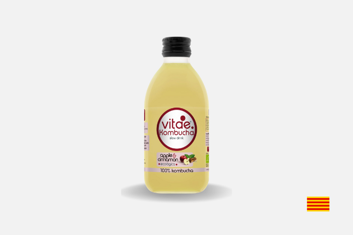 VITAE KOMBUCHA MANZANA Y CANELA 250ML image